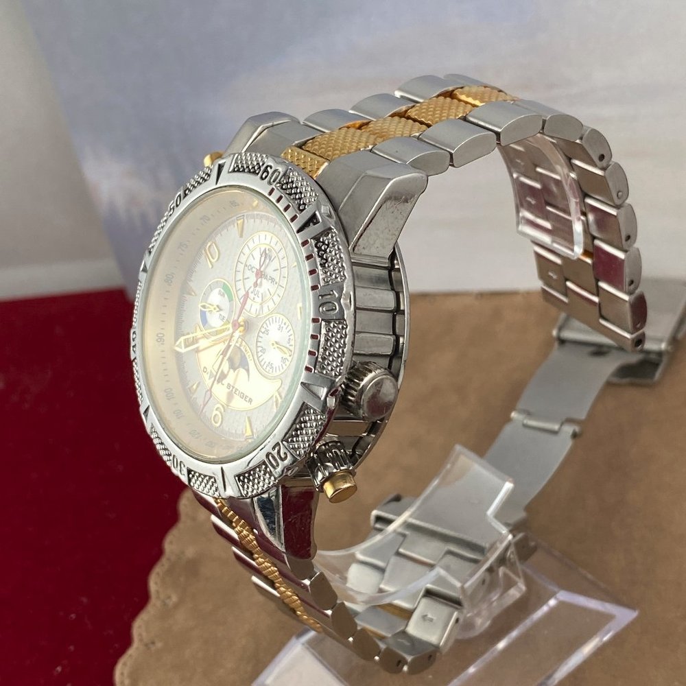 Stunning Daniel Steiger Chronograph Moonphase - image 4